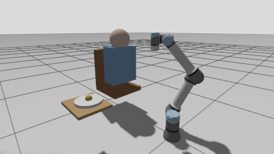 Feeding Robot Simulation